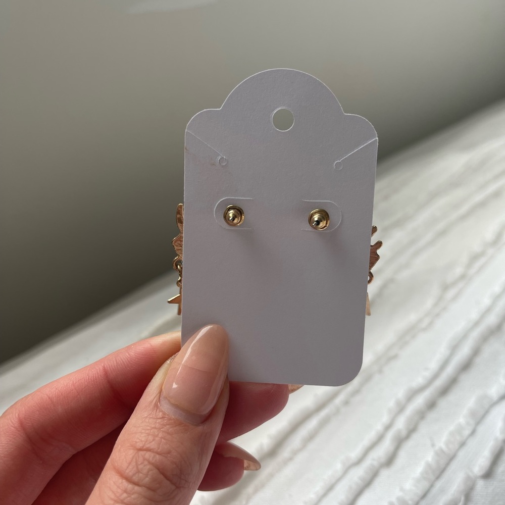 Statement Stud Earrings - image 4